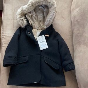 Zara Girls toddler kids coat. Brand new